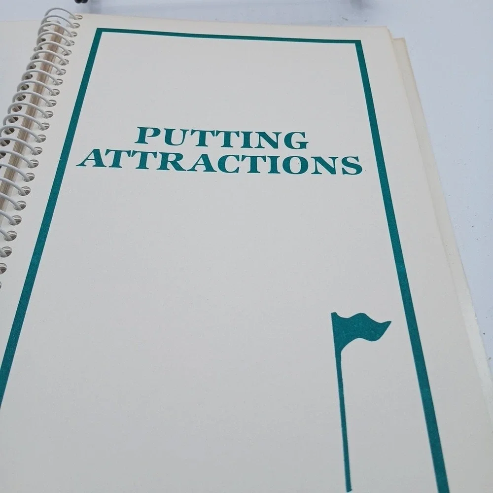 Winning Courses Cookbook 1989 PGA Championship Kemper Lakes New NOS‎ rare